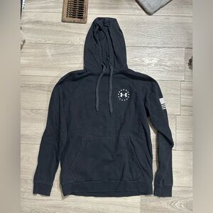 Under Armour Black Hoodie with Logo